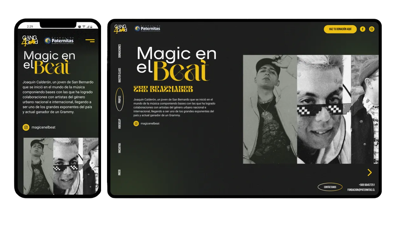 imagen pantallas del proyecto